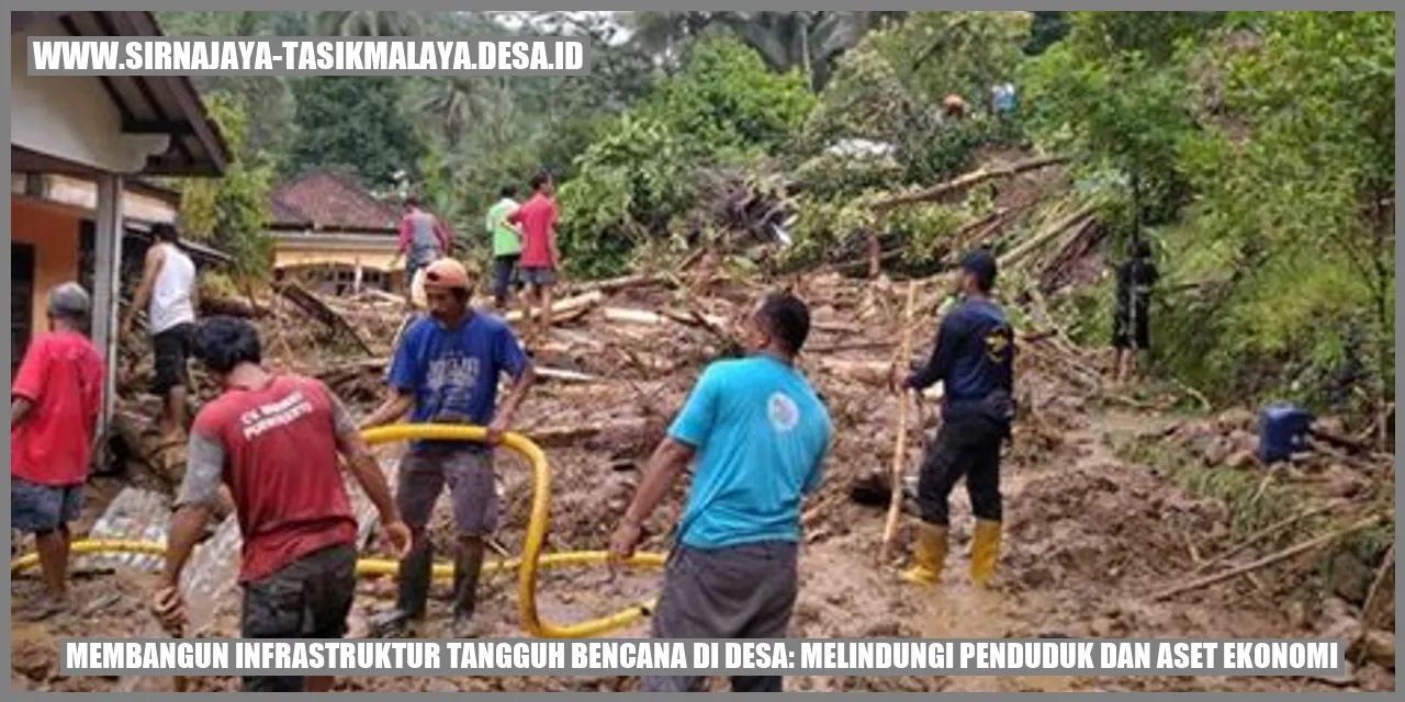 Membangun Infrastruktur Tangguh Bencana di Desa: Melindungi Penduduk dan Aset Ekonomi