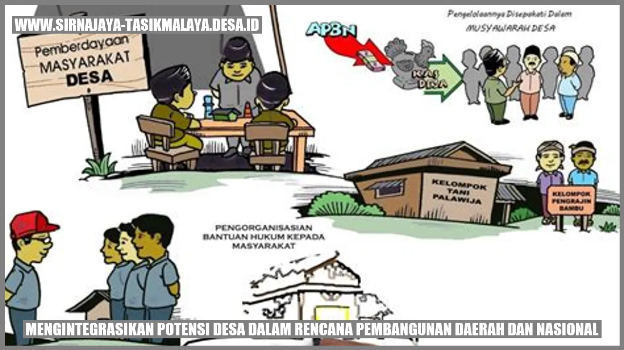 Mengintegrasikan Potensi Desa dalam Rencana Pembangunan Daerah dan Nasional